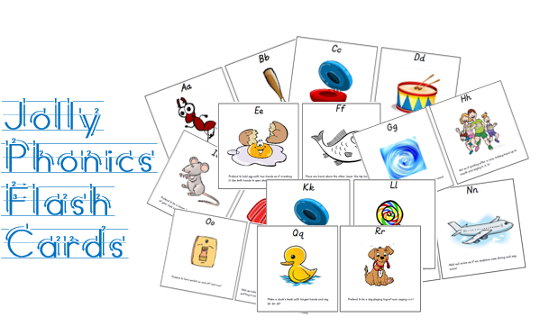 Jolly Phonics Flash Cards