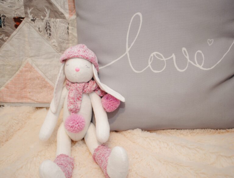 Handmade Toy Store- White Bunny
