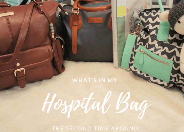 What’s in my Hospital Bag (Second Time Around) + Printable Checklist