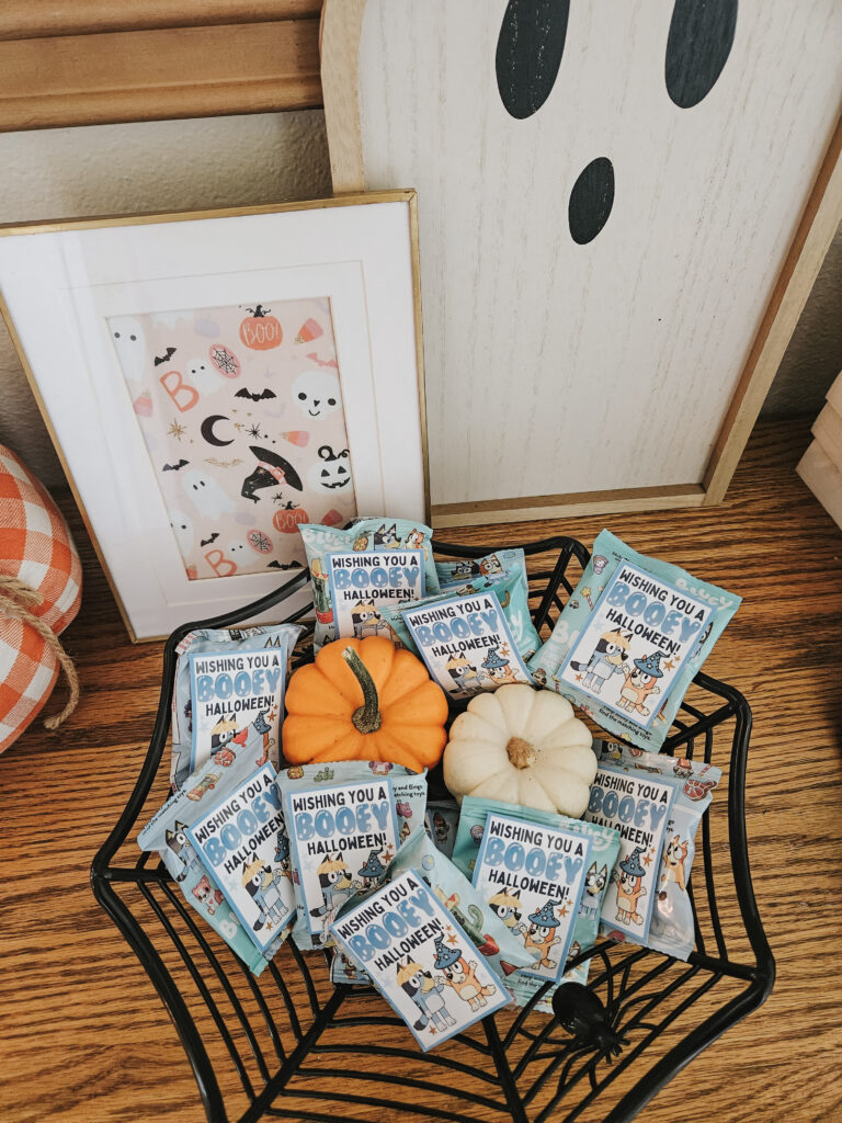 Bluey Halloween Printable Tags