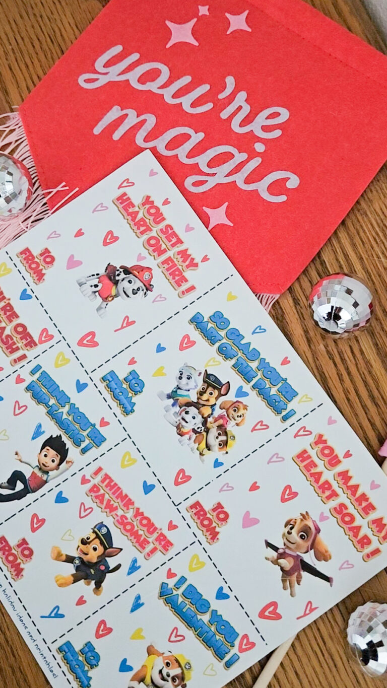 Free Paw Patrol Valentine Printables