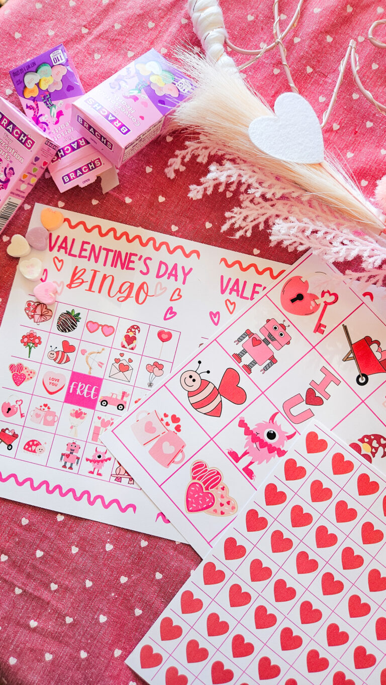 Classroom Valentine’s Day Bingo Printable