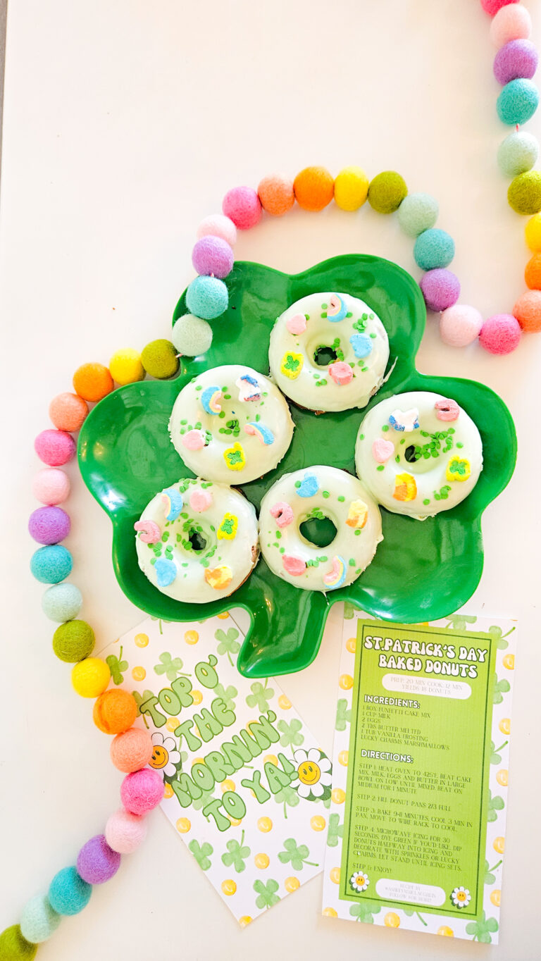 St.Patrick’s Day Baked Donuts