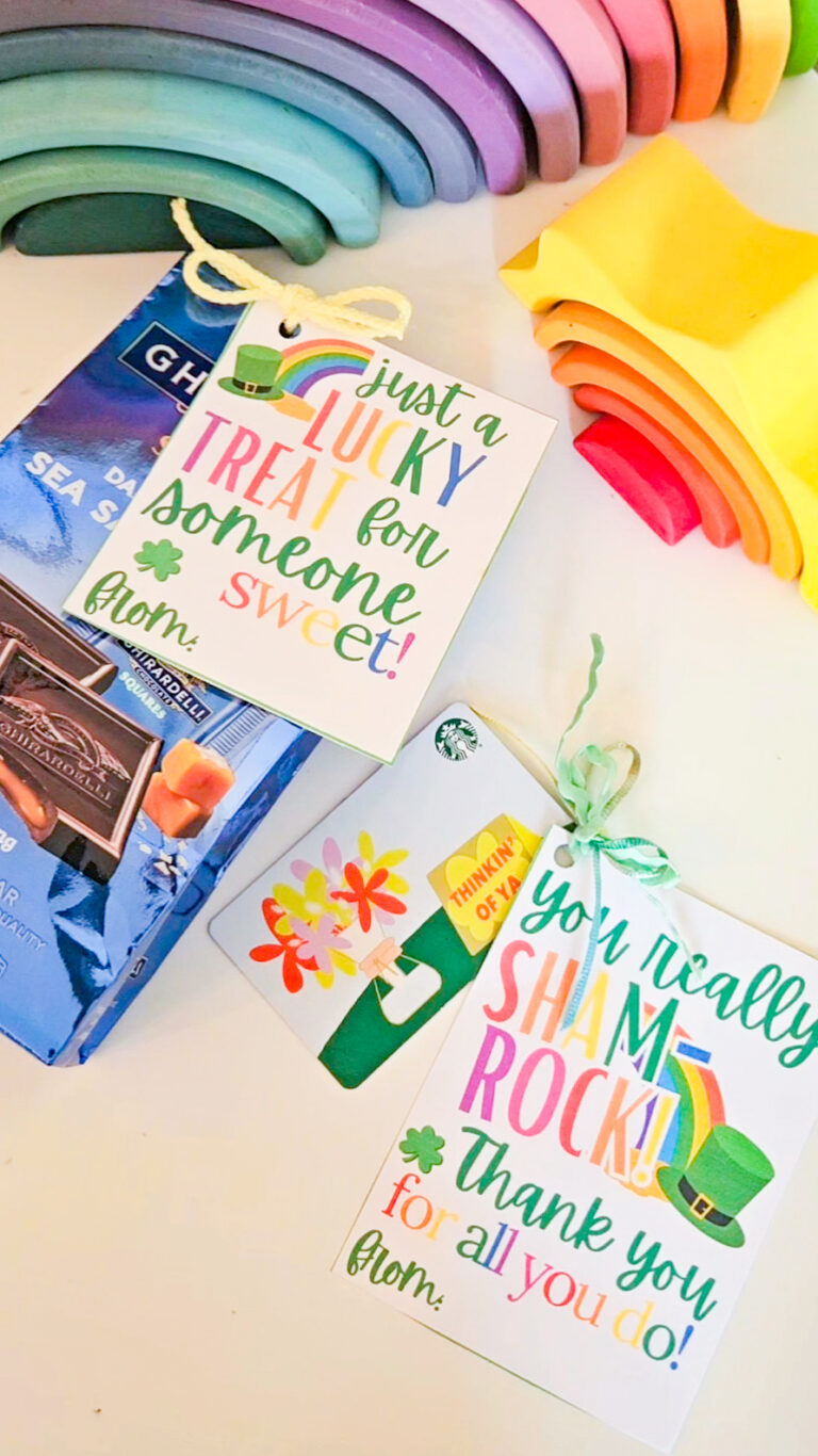 St.Patrick’s Day Gift Tags FREE PRINTABLE
