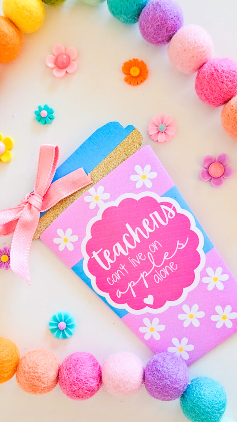 Coffee Cup Gift Card Holder Free Printable