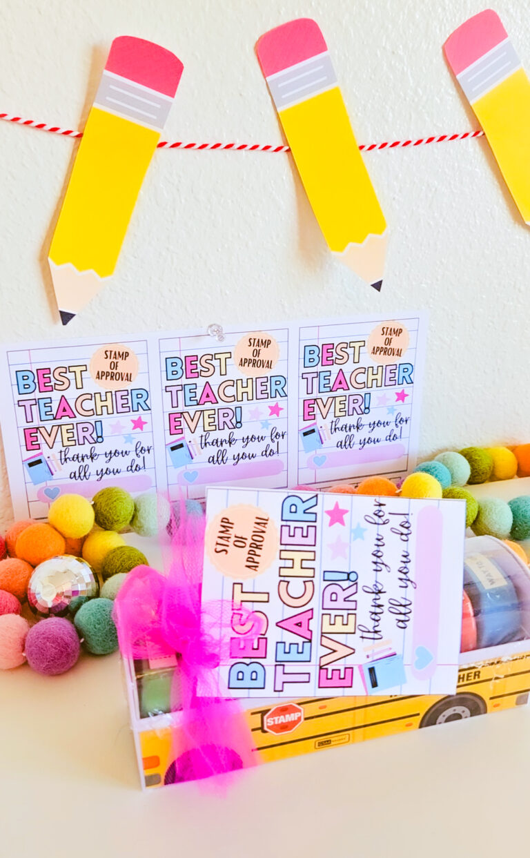 Teacher Stamps Gift Idea