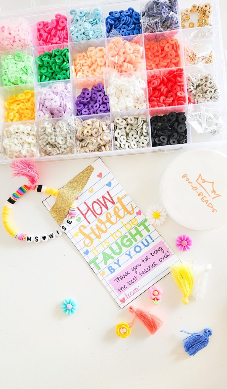 Pencil Bracelet Gift Idea for Teacher Appreciation