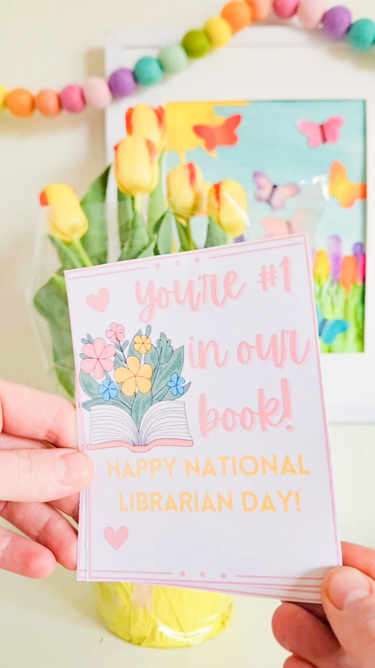 National (School) Librarian Printable