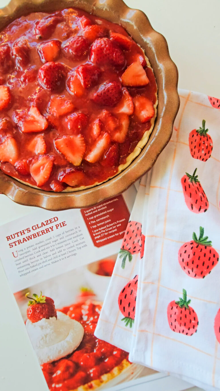 Mother’s Day Strawberry Pie