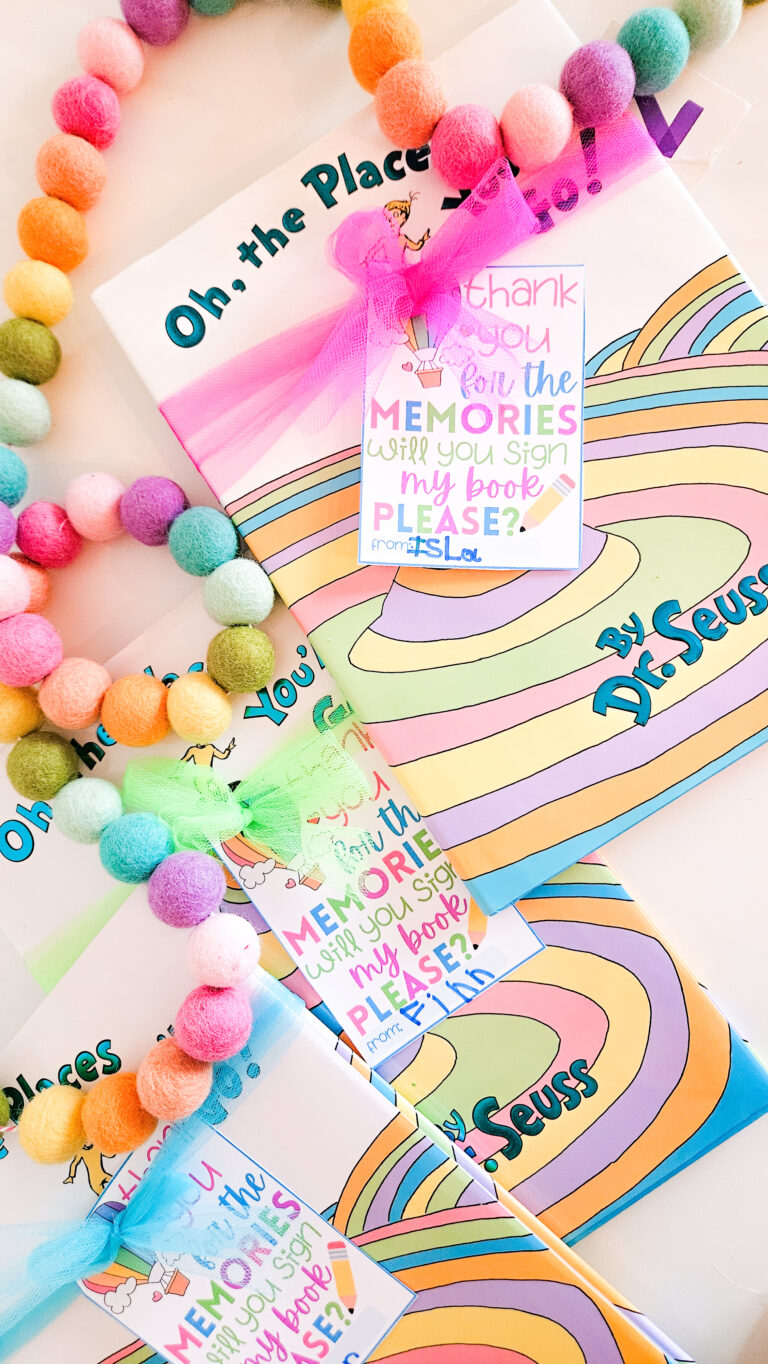 End of Year Keepsake Book