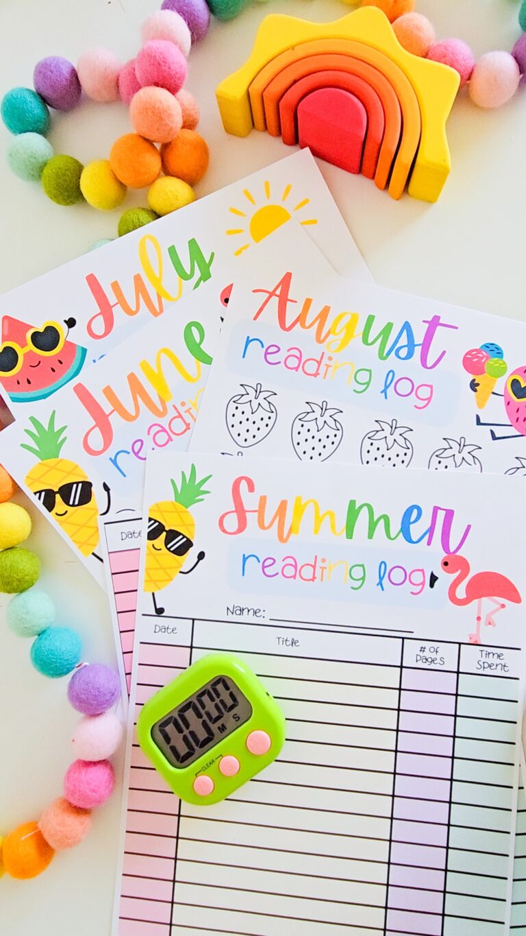 Summer Reading Logs & Timer