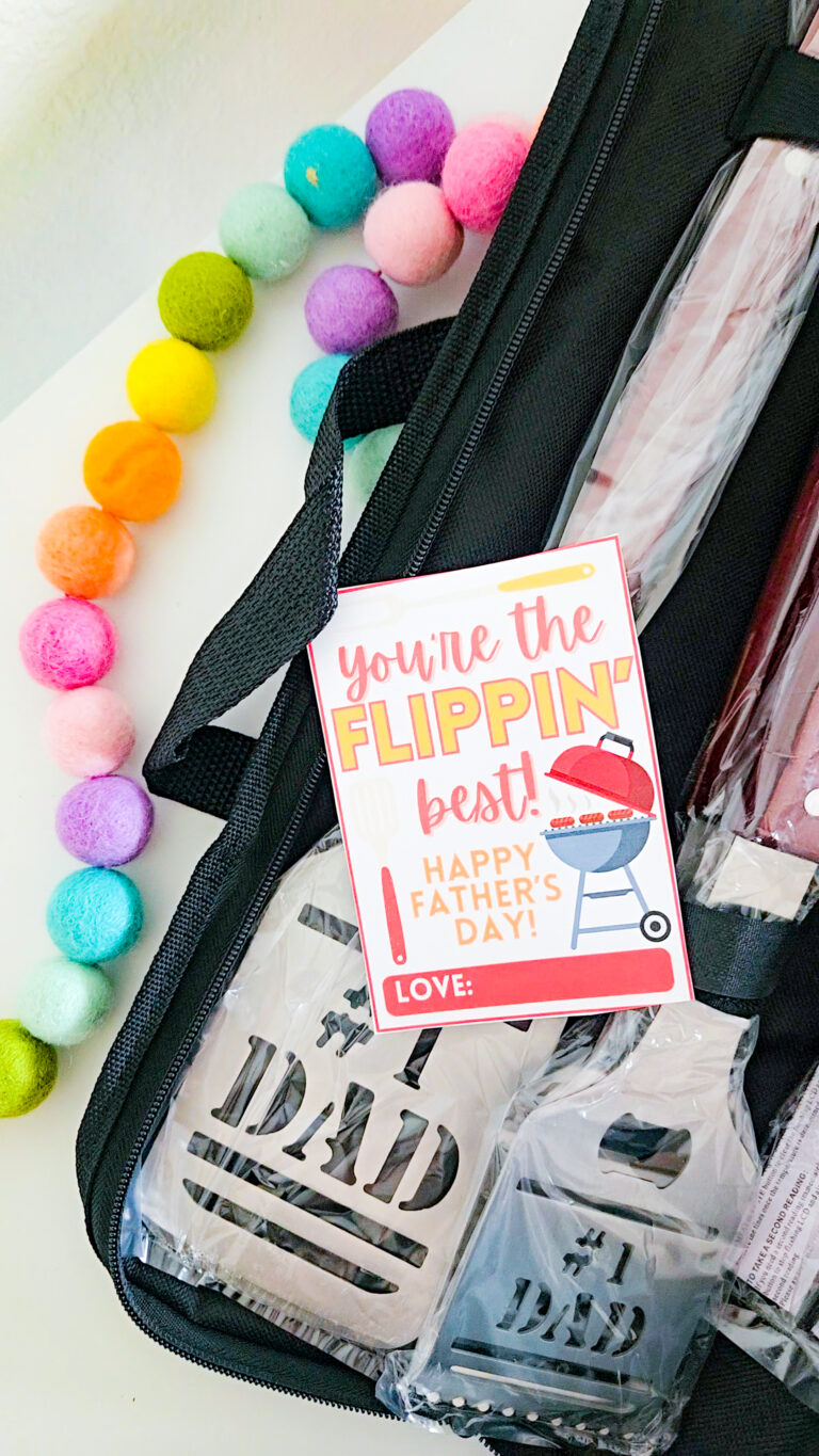 #1 Dad BBQ gift set & printable