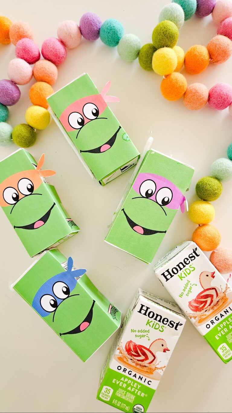 TMNT Juice Box FREE printable