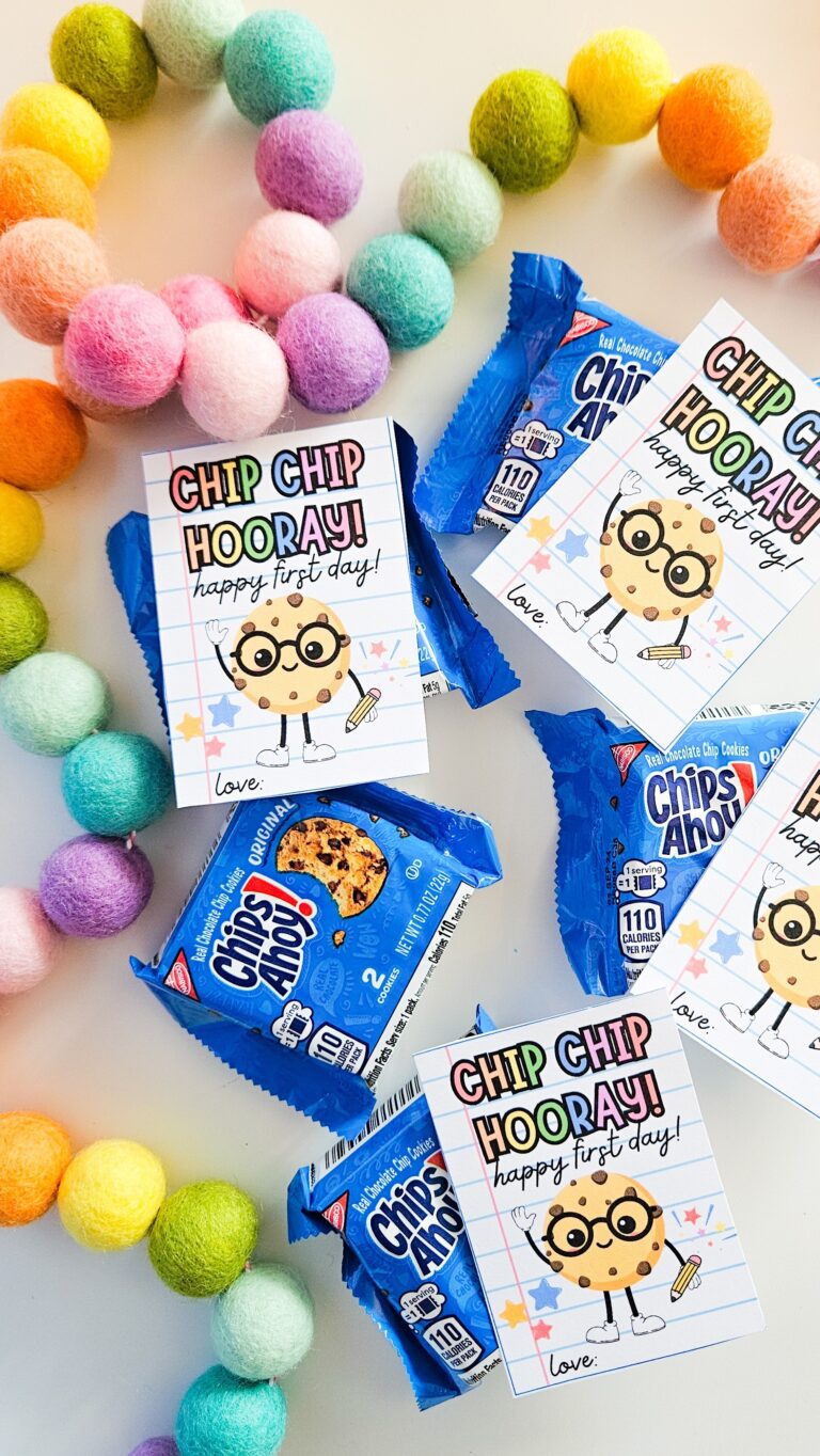 Chip Chip Hooray!Happy 1st Day!🍪