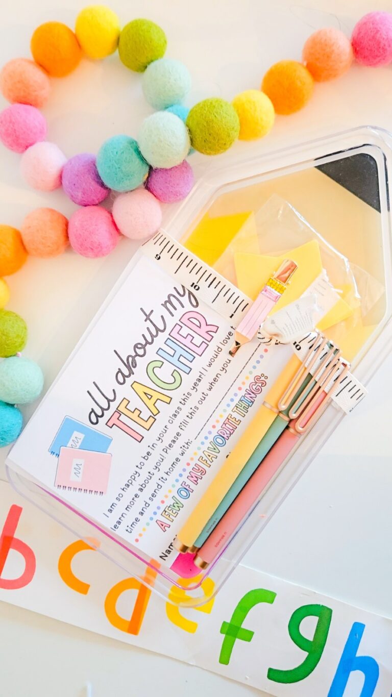Teacher Survey gift idea