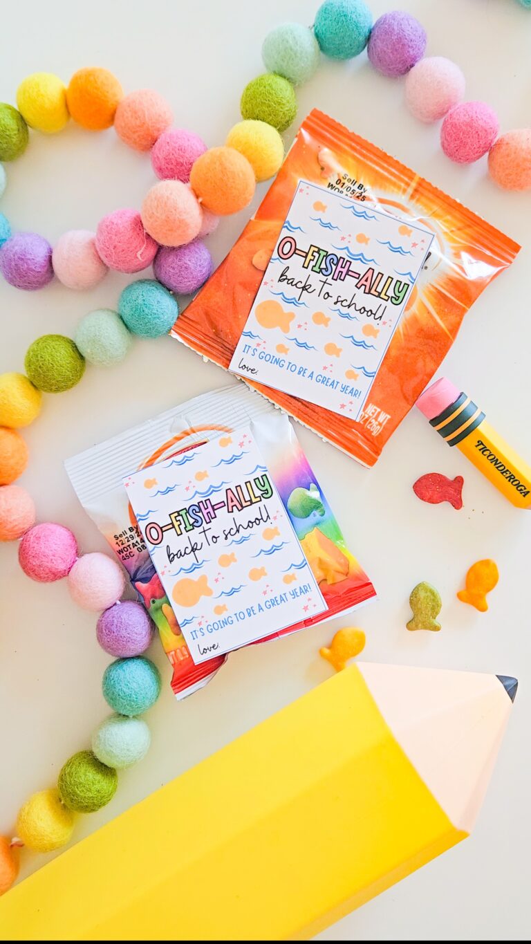 Goldfish Back to School Snack