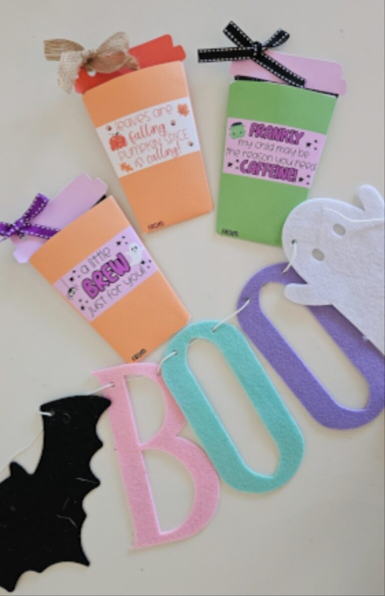 Fall gift card holders