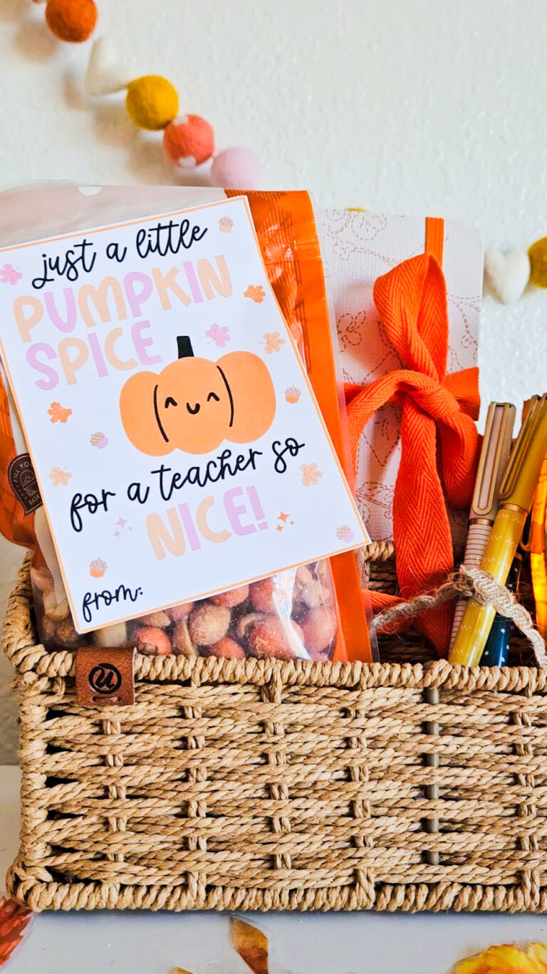 Pumpkin Spice Teacher Gift