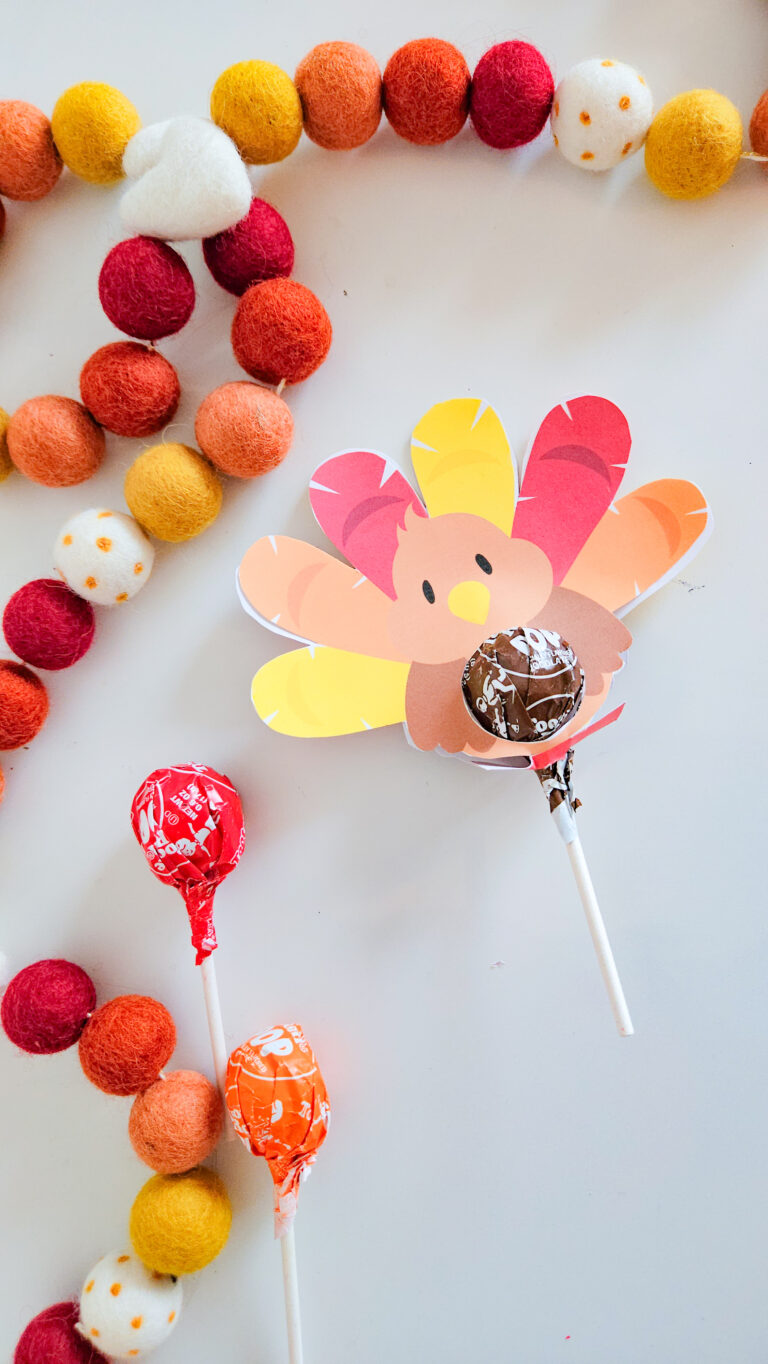 turkey day lollipop