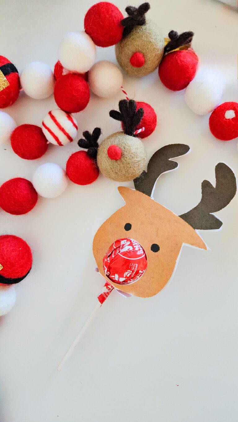 Rudolph Lollipops