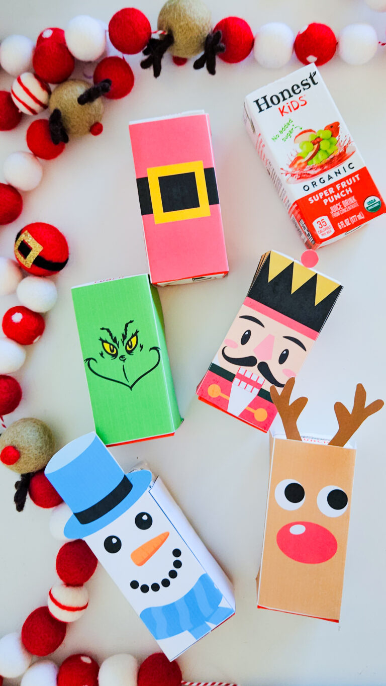 Christmas Class Juice Boxes