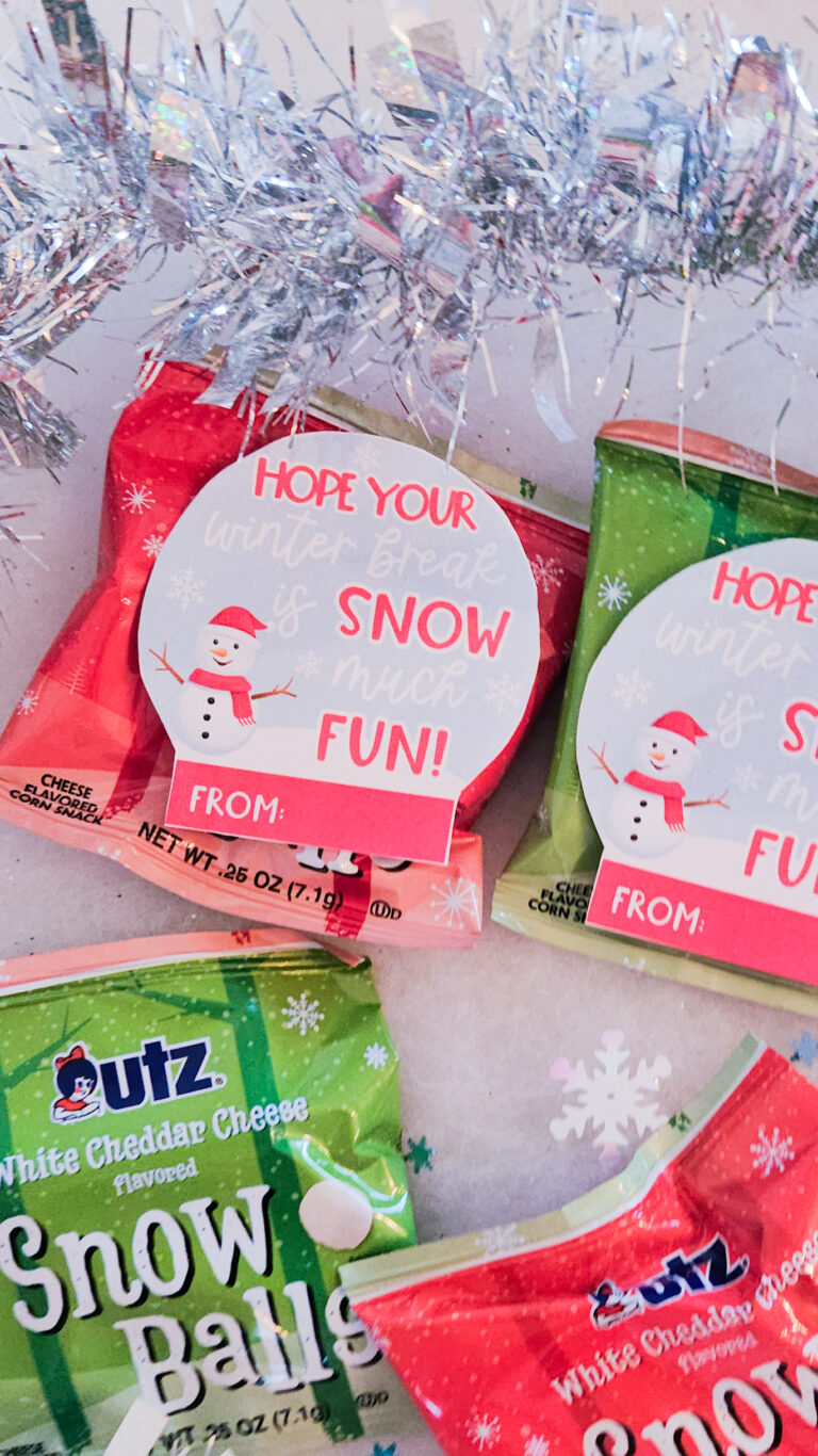Snowman Class Snack