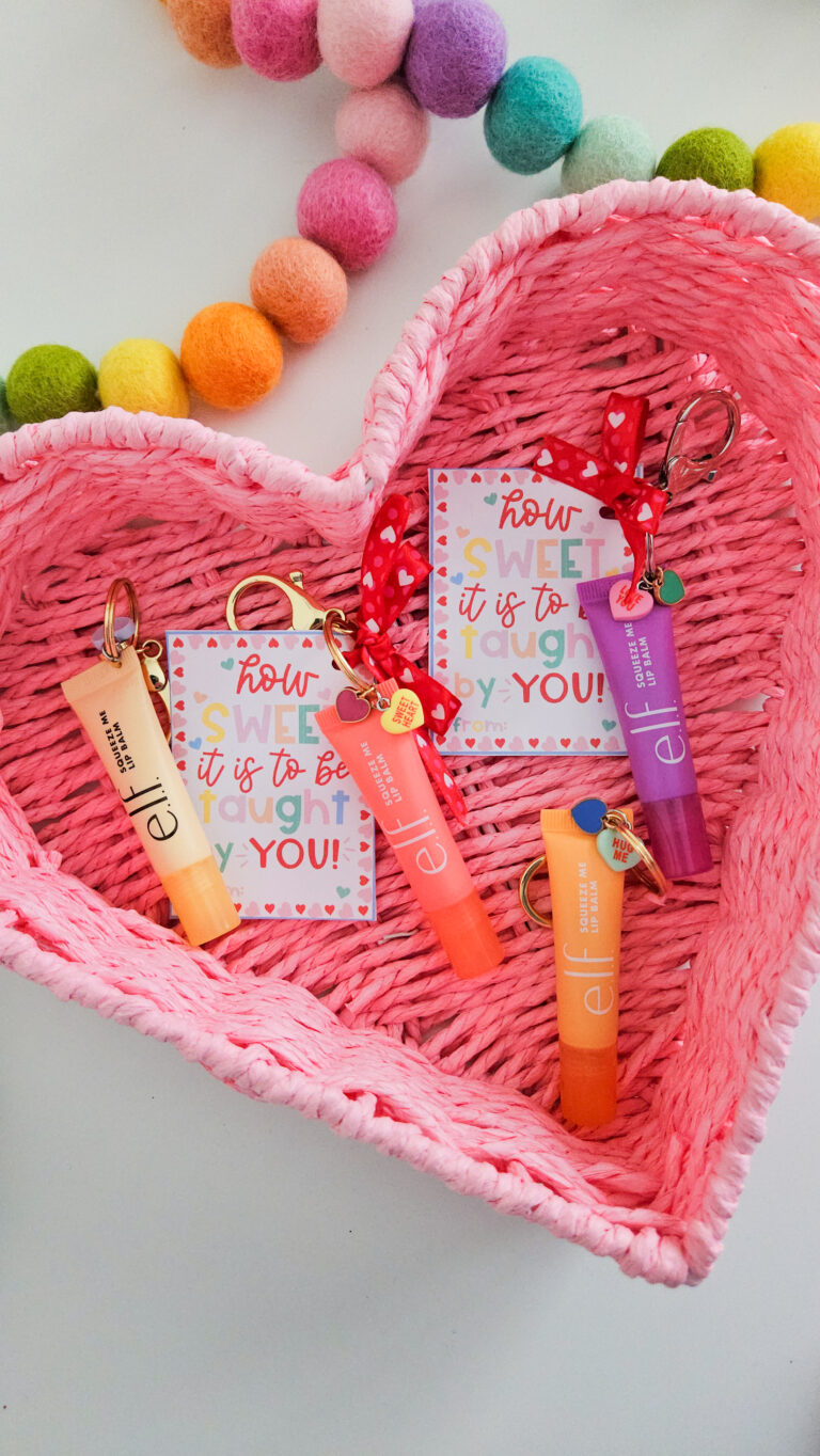 Valentine Lip Gloss Charm Gift