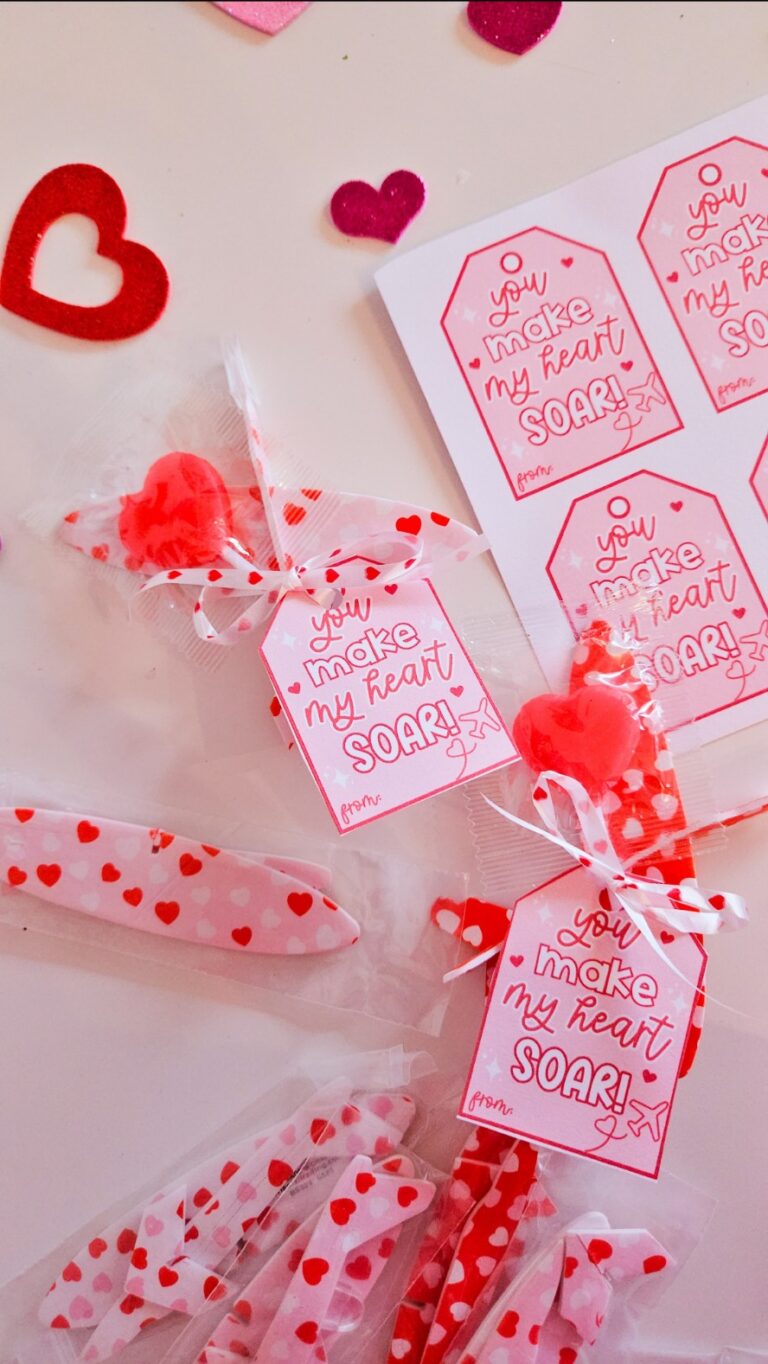 Paper Airplane Valentine