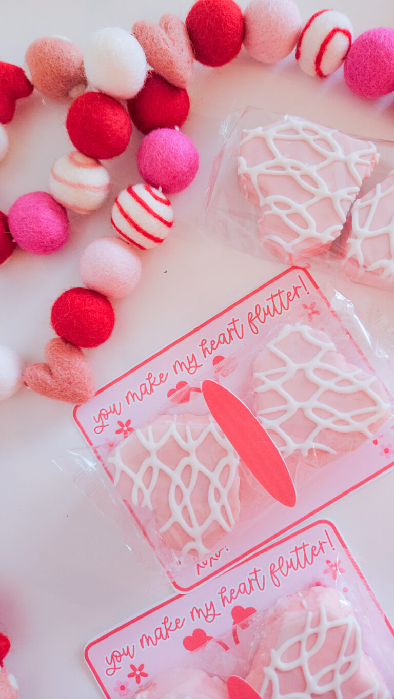 Butterfly Valentines Snack