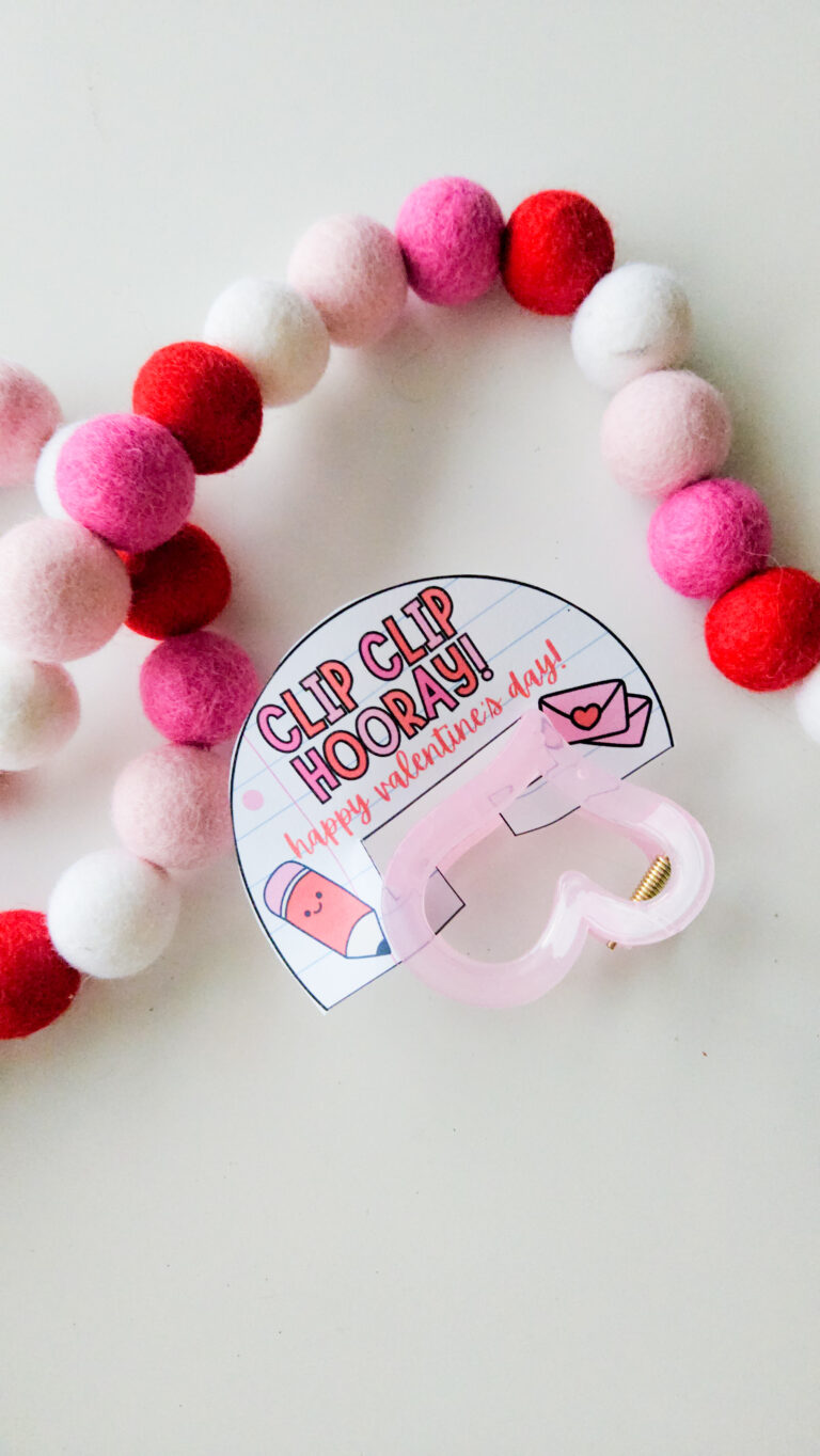 Dollar Tree Heart Hair Clip