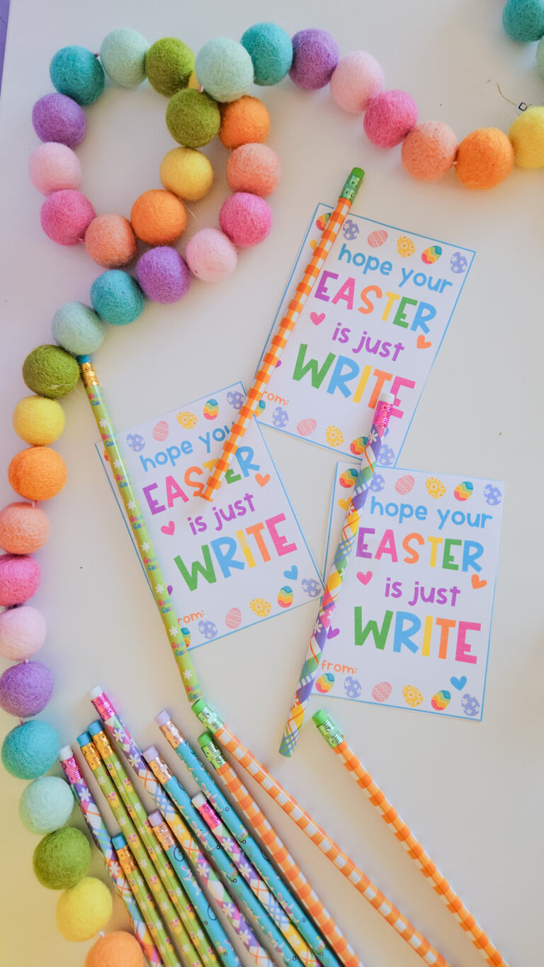 Dollar Tree Easter pencil