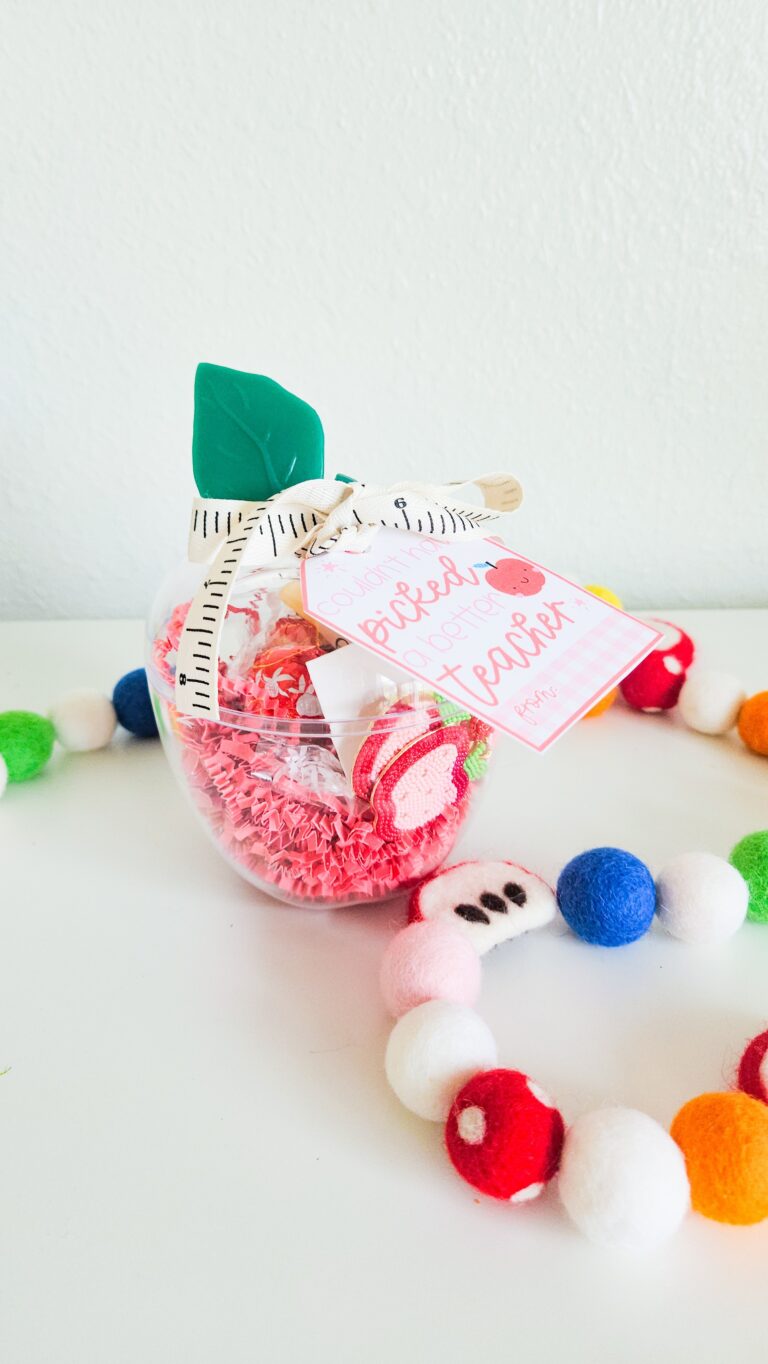 Apple teacher gift