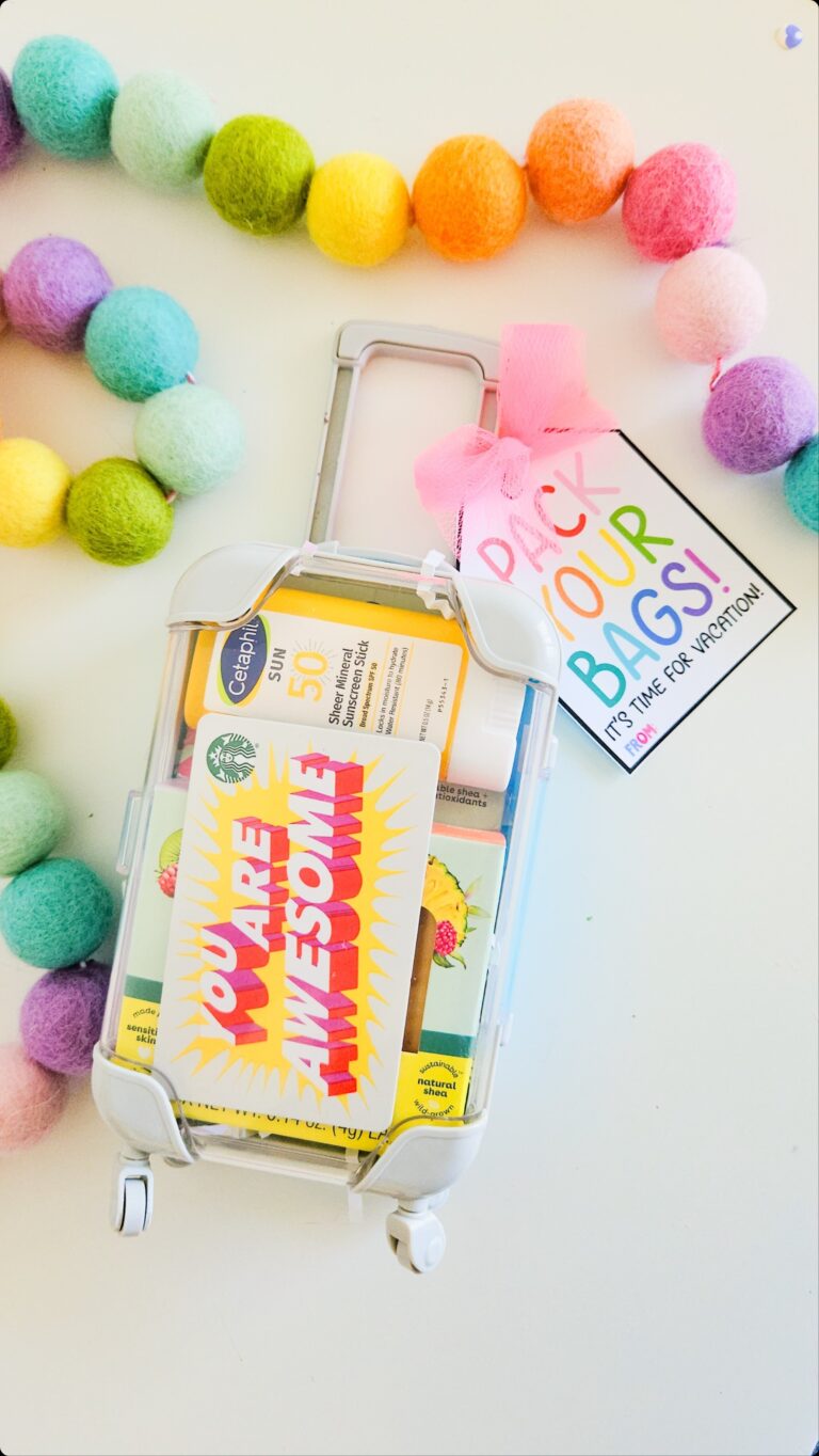 Luggage Teacher gift!