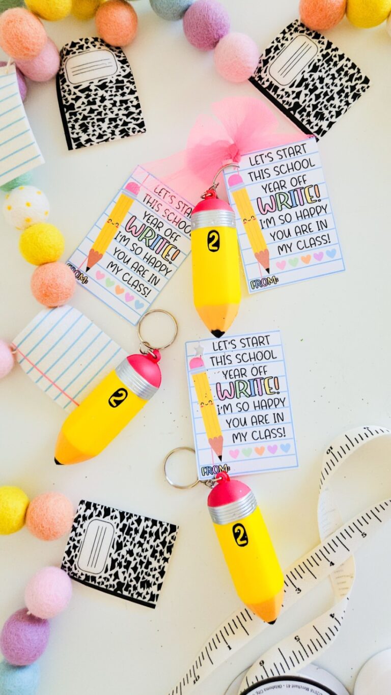 BTS Class Gift Key Chain Idea