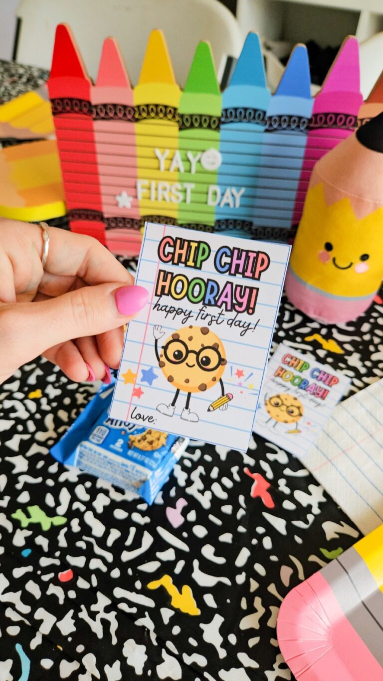 Chip Chip Hooray!Happy 1st Day!🍪