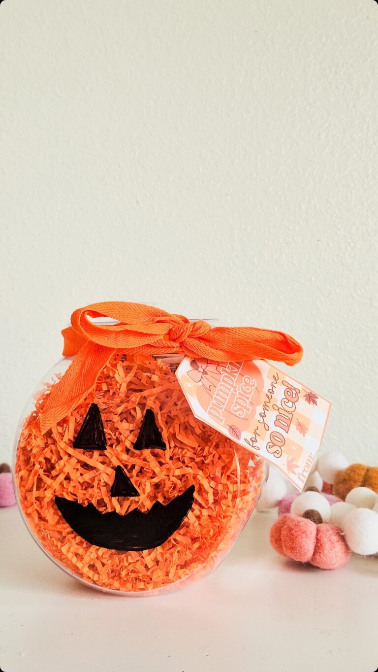 Jack-O-Lantern Dollar Tree Gift