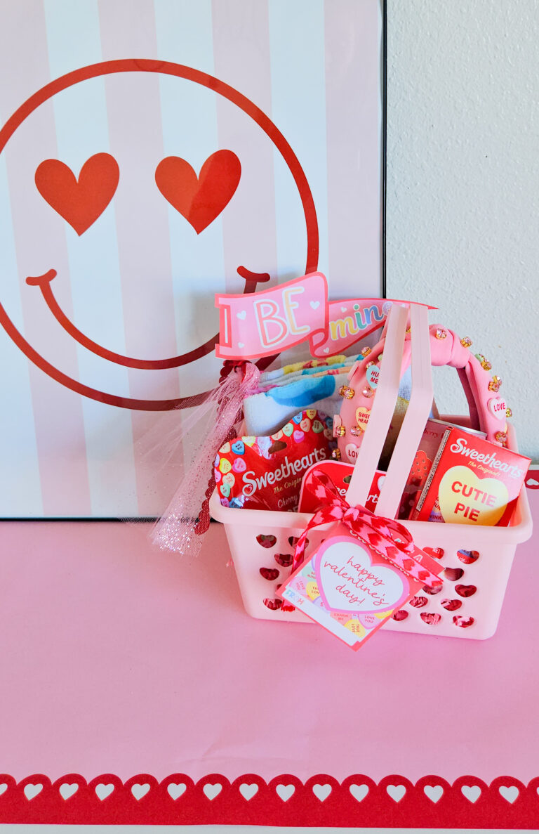 Conversation Heart themed gift