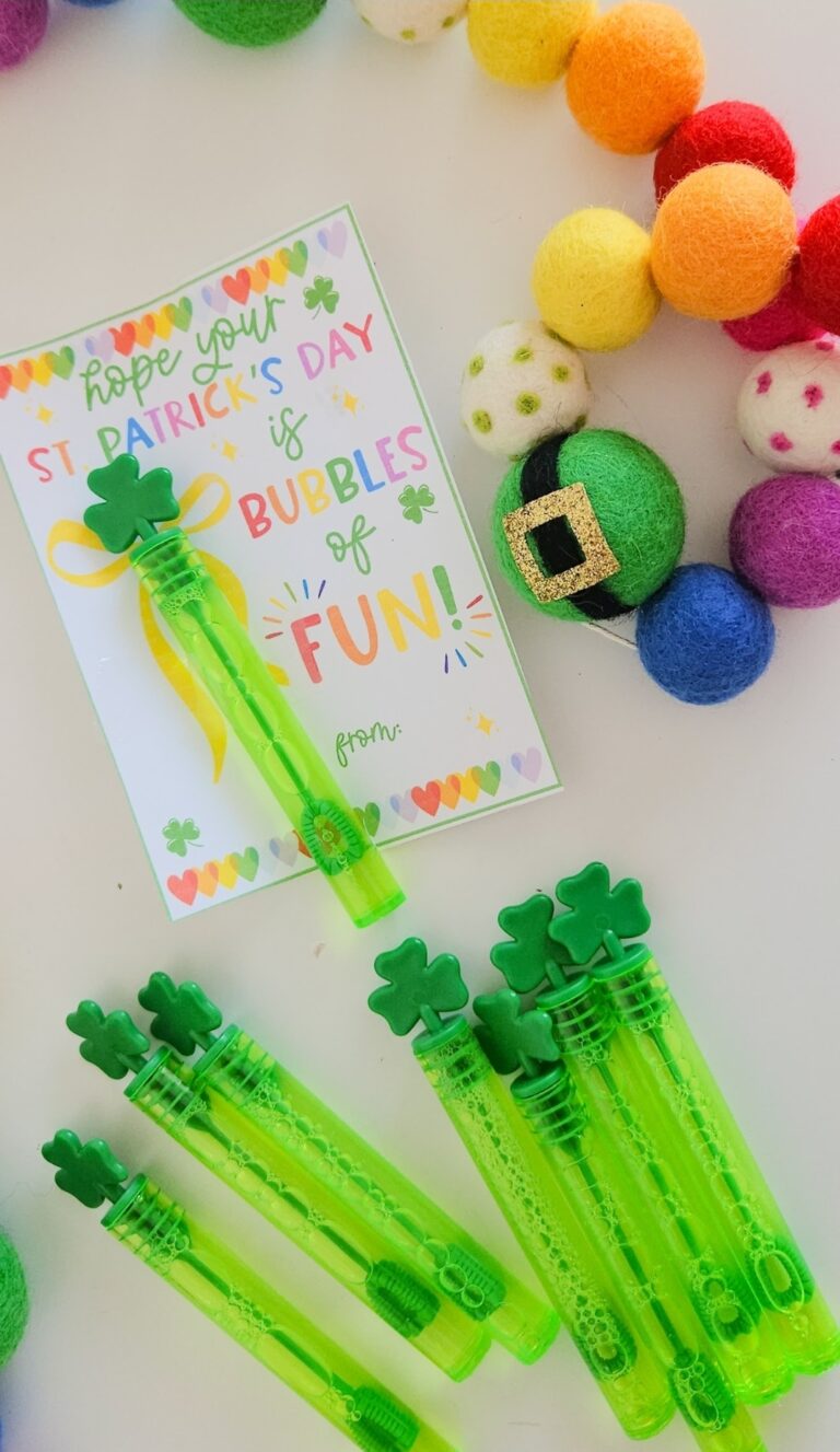 St. Patrick’s Day bubbles