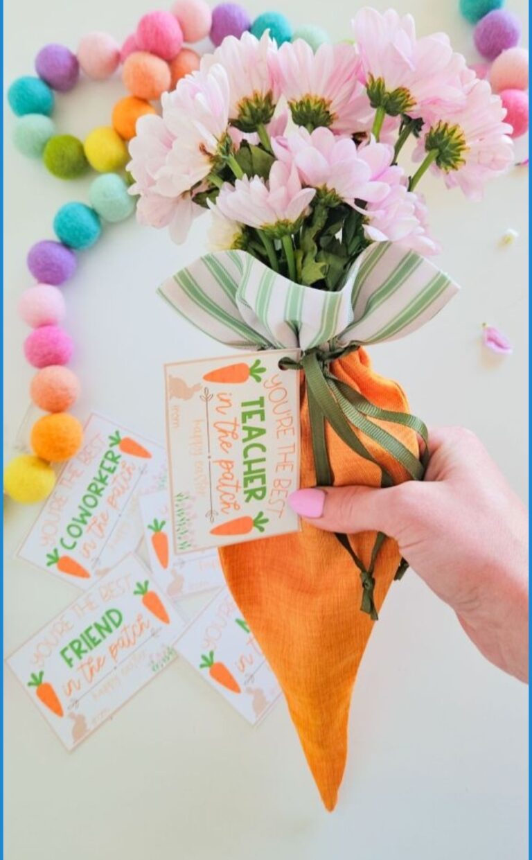 Carrot Flower Gift