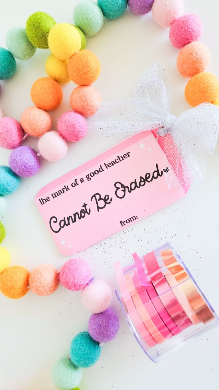 Eraser Gift Card Holder