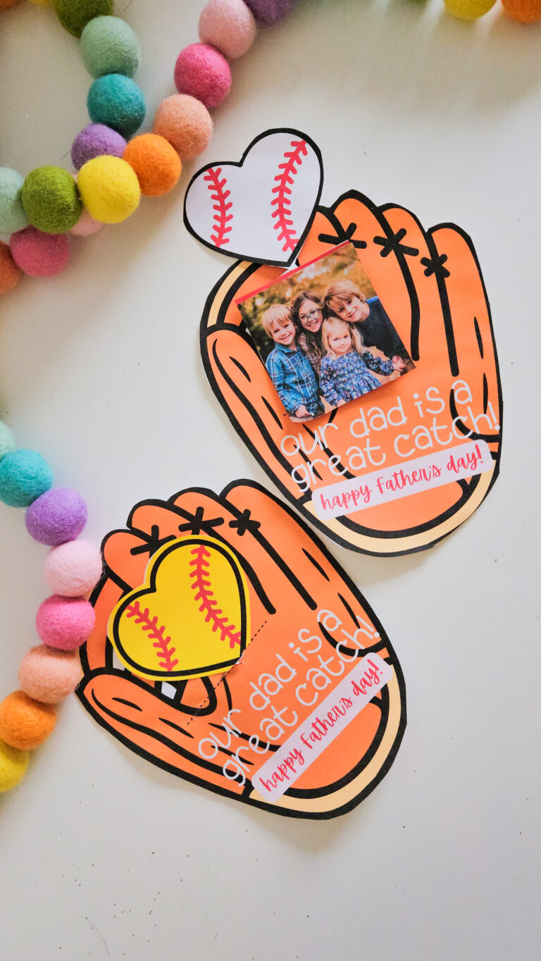 Father’s Day Dad Baseball Card